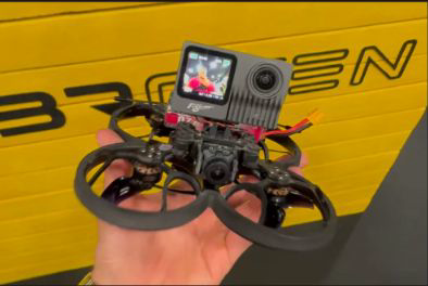 Cinewhoop con protecciones