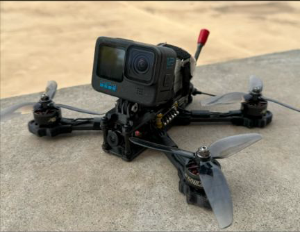 Dron equipado para streaming